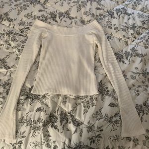 urban outfitters off the shoulder shirt